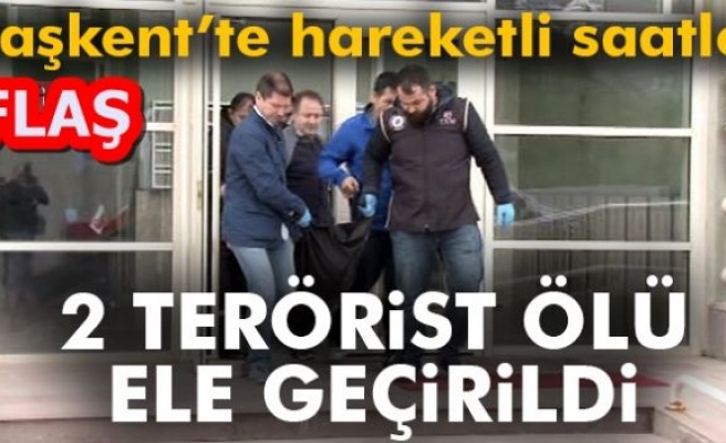 İki Terörist Ölü Ele Geçirildi!