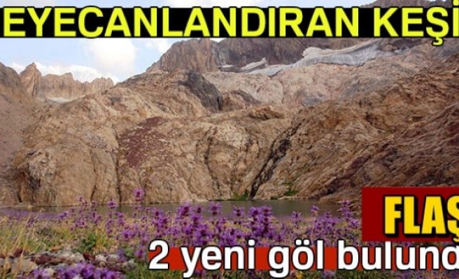 İki yeni buzul gölü keşfedildi