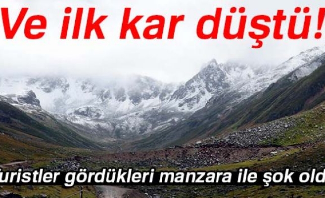 İlk Kar Düştü!