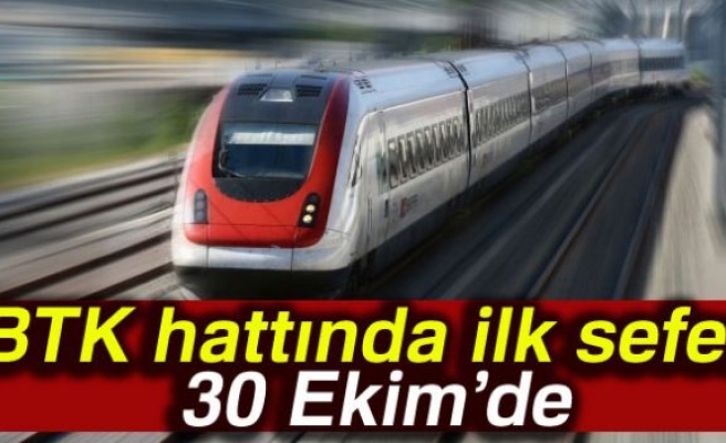 İlk sefer 30 Ekim’de