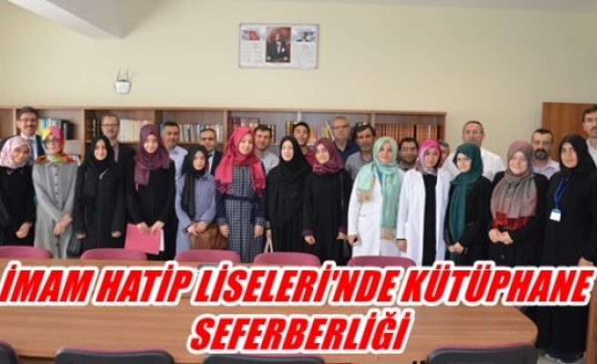 İmam hatip liselerinde kütüphane seferberliği