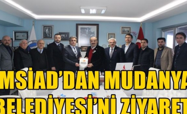 İMSİAD’DAN MUDANYA BELEDİYESİ’Nİ ZİYARET