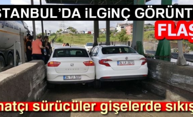 İNATÇI SÜRÜCÜLER GİŞELERDE SIKIŞTI!