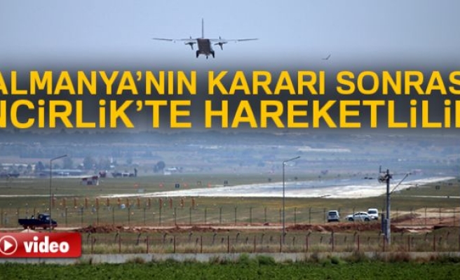 İncirlik'te hareketlilik sürüyor!