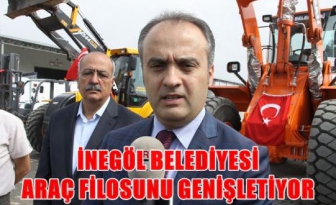 İnegöl Belediyesi araç filosunu genişletiyor