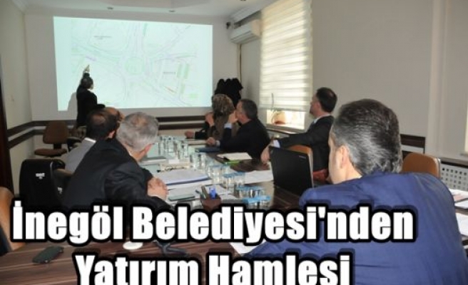 İnegöl Belediyesi'nden Yatırım Hamlesi