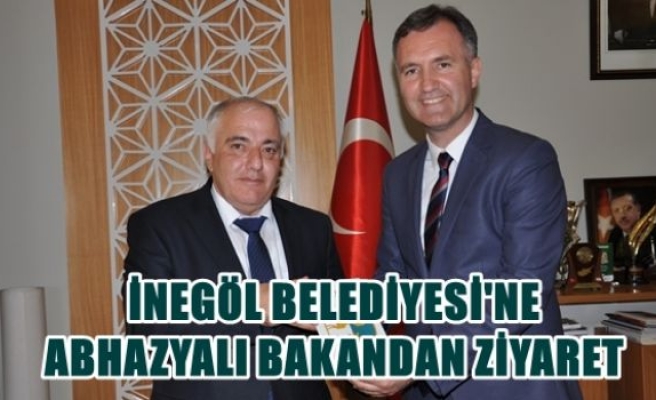 İnegöl Belediyesi'ne Abhazyalı Bakandan Ziyaret