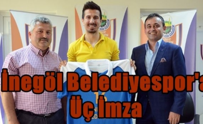 İnegöl Belediyespor'a Üç İmza