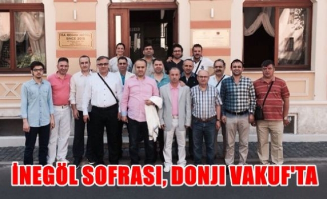 İnegöl sofrası , Donjı vakuf'ta