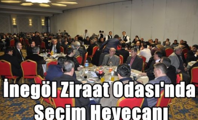 İnegöl Ziraat Odası'nda Seçim Heyecanı