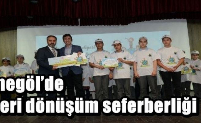 İnegöl’de geri dönüşüm seferberliği