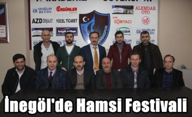 İnegöl'de Hamsi Festivali