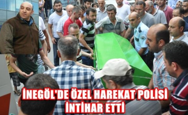 İnegöl'de Özel Harekat polisi intihar etti