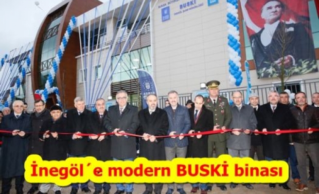 İnegöl´e modern BUSKİ binası