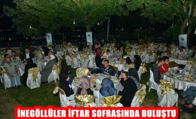 İnegöllüler İftar Sofrasında Buluştu