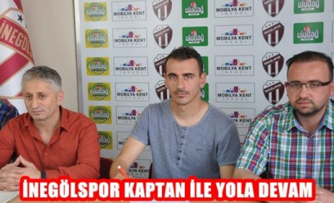 İnegölspor Kaptan ile Yola Devam