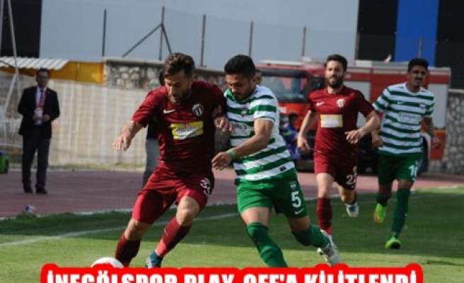 İnegölspor Play-Off'a Kilitlende