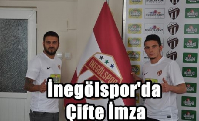 İnegölspor'da Çifte İmza 