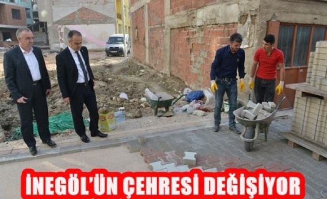 İnegöl'ün Çehresi Değişiyor