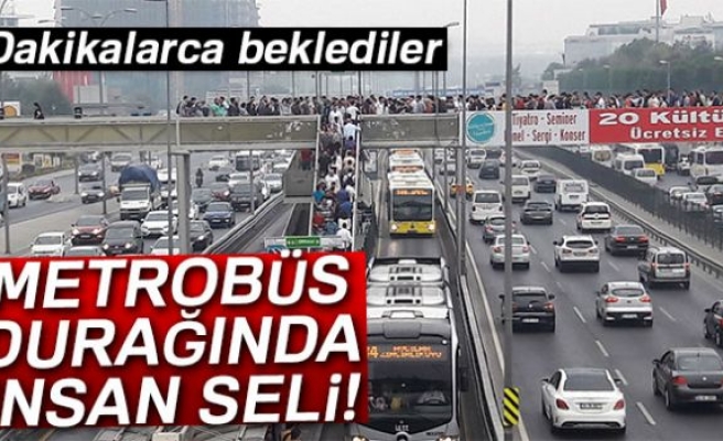 İnsan seli!