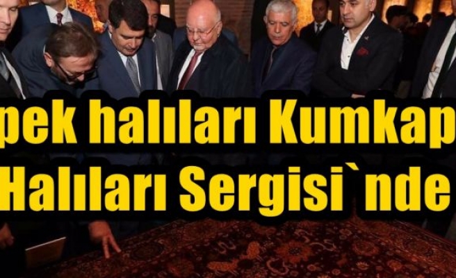 İpek halıları Kumkapı Halıları Sergisi`nde