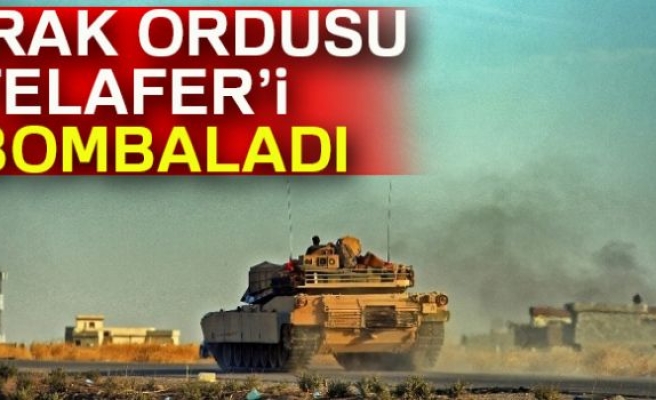 Irak Telafer’i bombaladı