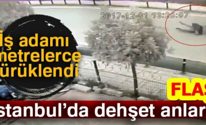 İŞADAMI YERLERDE SÜRÜKLENDİ!