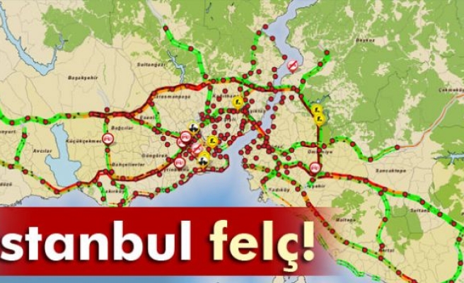 İstanbul felç oldu