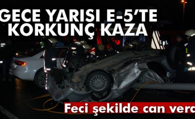 İstanbul Küçükçekmece'de Feci Kaza: 1 ölü