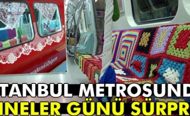 İstanbul Metrosunda Anneler Günü Sürprizi