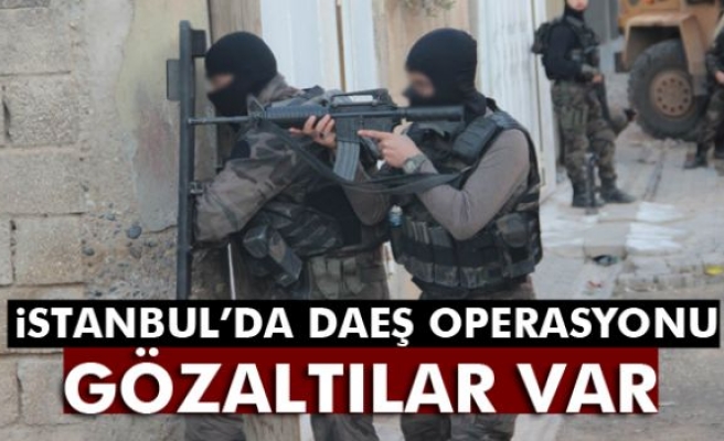 İstanbul’da DEAŞ operasyonu: 4 gözaltı