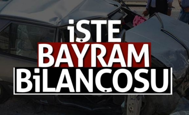 İşte bayramda trafik kazalarında bilanço 