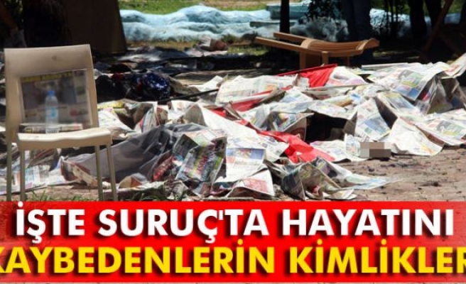 İşte bombalı saldırıda hayatını kaybedenlerin kimlikleri