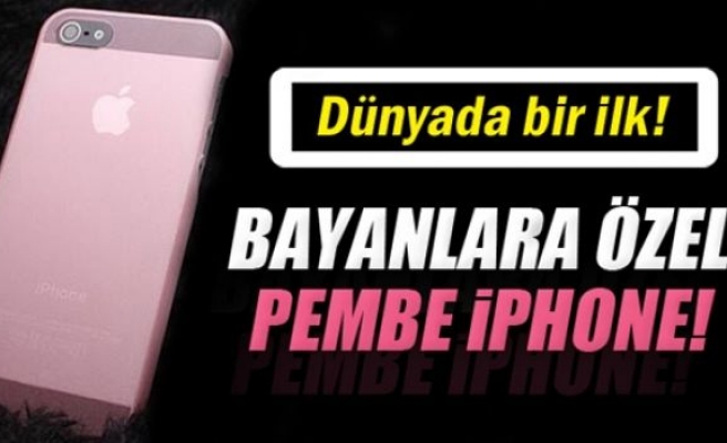 İşte dünyanın ilk pembe iPhone’u