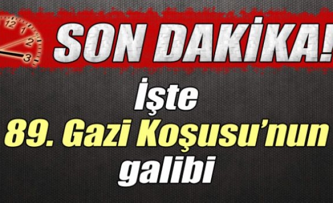 İşte Gazi Koşusu'nun galibi