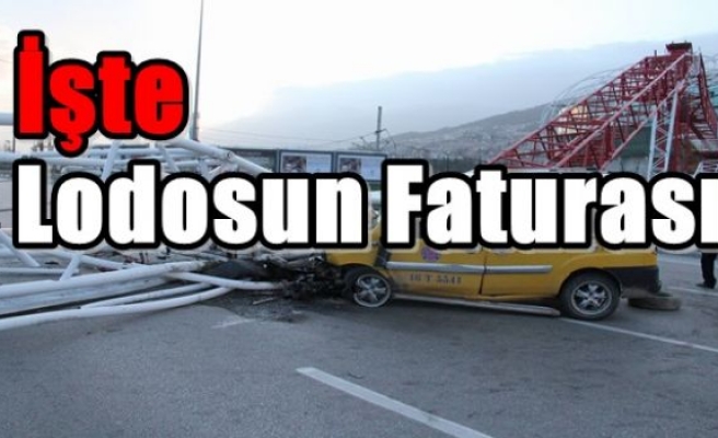 İşte Lodosun Bursa'ya Faturası