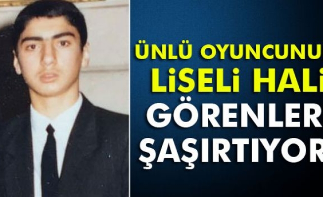 İşte Necati Şaşmaz’ın liseli hali