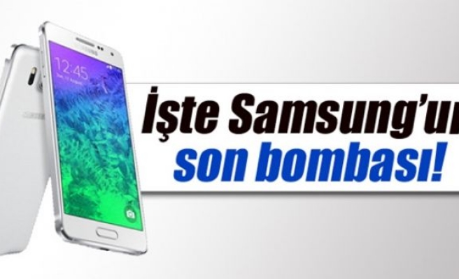 İşte Samsung`un merakla beklenen o telefonu