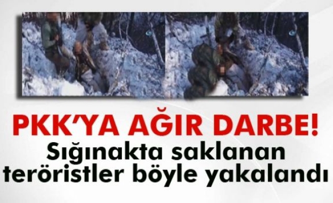 Sığınakta Saklanan Terörist Böyle Yakalandı