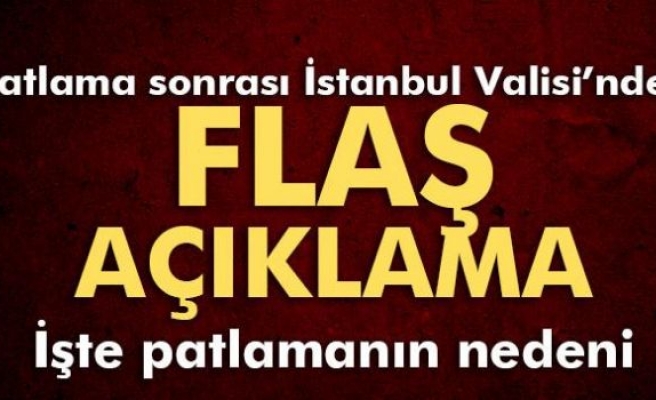 İşte Vali Şahin'den ilk açıklama!