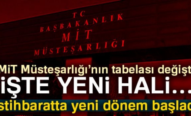 İSTİHBARATTA YENİ DÖNEM BAŞLADI!