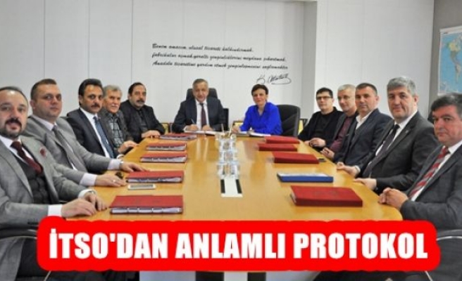 İTSO'dan Anlamlı Protokol