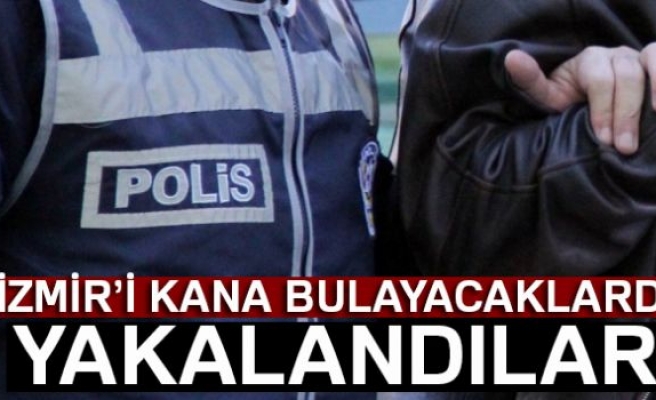 İzmir'de eylem hazırlığı için keşif yapan 2 DEAŞ'lı yakalandı