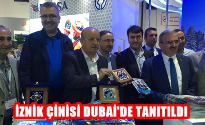 İznik' Çinisi DUBAİ'de Tanıtıldı