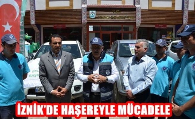 İznik'de Haşereyle Mücadele