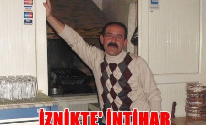 İznik'te intihar