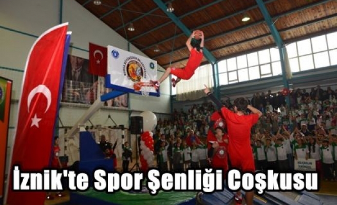 İznik'te Spor Şenliği Coşkusu