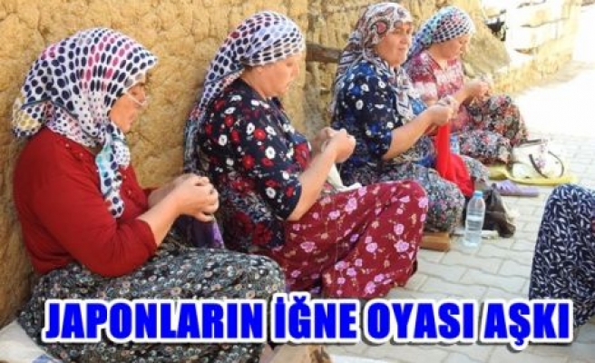  Japonların iğne oyası aşkı