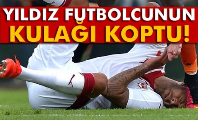 Jeremy Menez’in sağ kulağı koptu