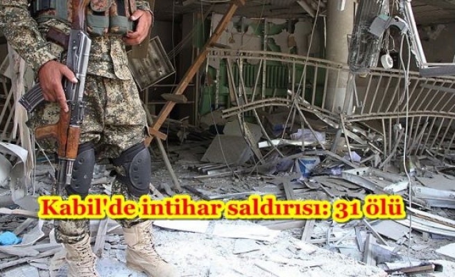 Kabil'de intihar saldırısı: 31 ölü